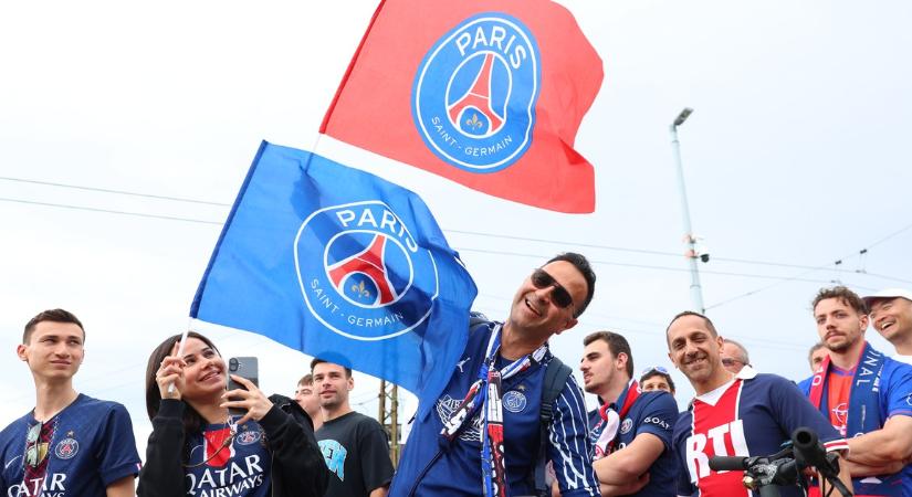 Elvarázsolta Budapest a PSG szurkolóit – videó