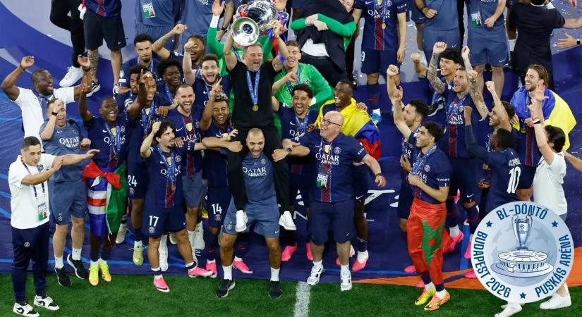 A PSG megint a Bajnokok Ligája Olümposzán – lapszemle a budapesti BL-döntő után