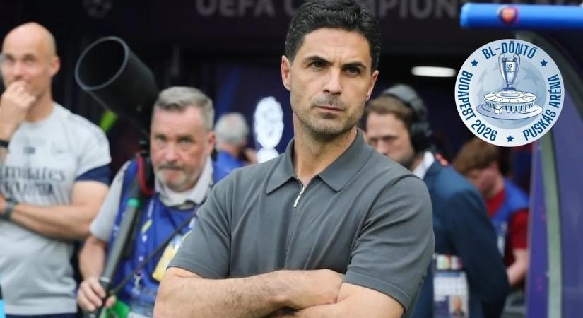 Mikel Arteta: Egyetlen meccset sem veszítettünk el a BL-ben, de sajnos nem volt szerencsénk a végén