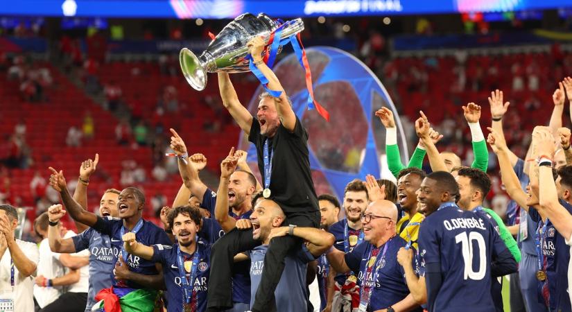 Luis Enrique a PSG budapesti diadala után: „ez az első győzelmünknél is nagyobb siker"