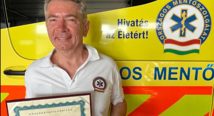“A gyerekbaleseteket a legnehezebb feldolgozni” – 25 év után vonult nyugdíjba a debreceni mentős – interjú