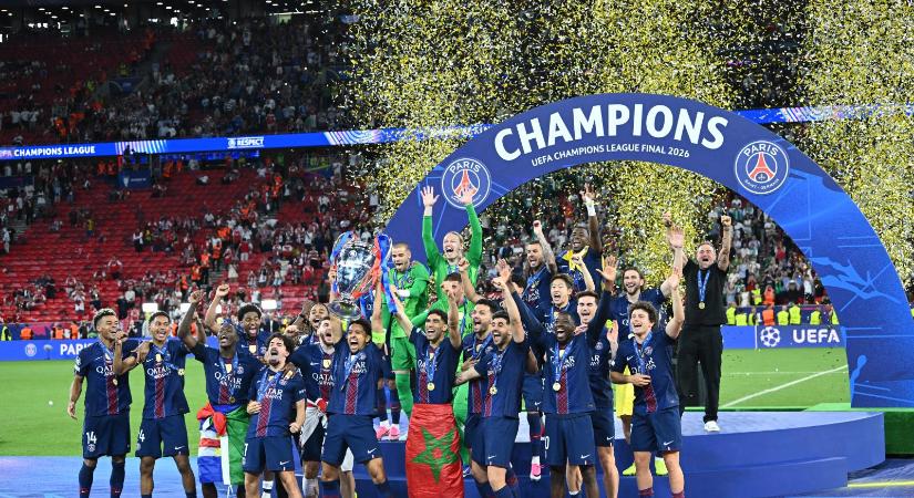 Bajnokok Ligája: így védte meg a címét a PSG