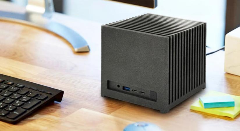Intel Panther Lake alapokra váltott a francia tervezésű passzív apró asztali PC, a Kubb Fanless