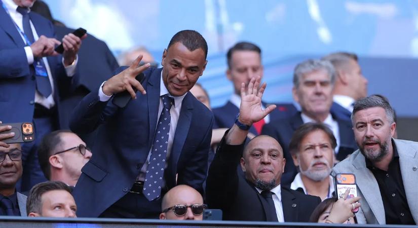 Világsztárok lepték el a Puskás Arénát a PSG-Arsenal BL-döntőn