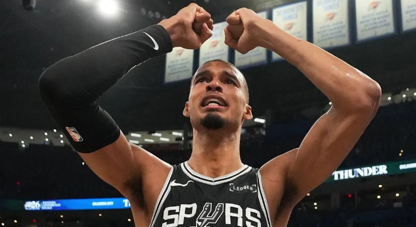 NBA: a Spurs nyerte az elődöntő utolsó meccsét, nem véd címet a Thunder