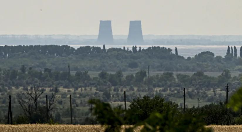 A Roszatom szerint ukrán drón csapódott a zaporizzsjai atomerőműbe