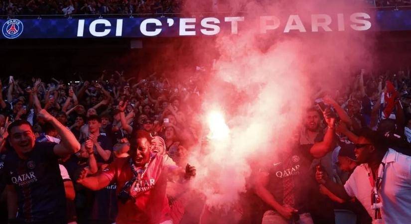 Látni kell, hogy robbant fel a PSG stadionja a budapesti hősök miatt – videó