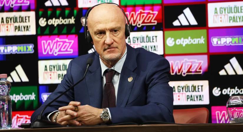 Marco Rossi szomorú hírt kapott; felesége döntött az edző helyett