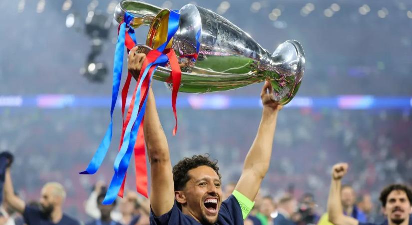 Bajtársiasságból jeles: Marquinhos ünneplés helyett Gabrielt vigasztalta