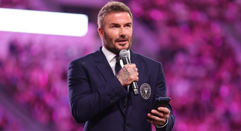 David Beckham több világsztár társaságában nézte a budapesti Bl-döntőt