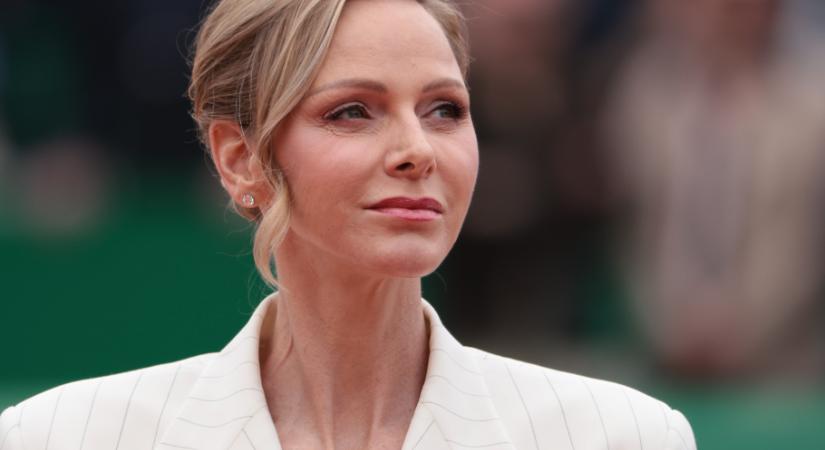 Charlène hercegné tengert idéző ruhájáról beszél most mindenki, egyszerűen tökéletes