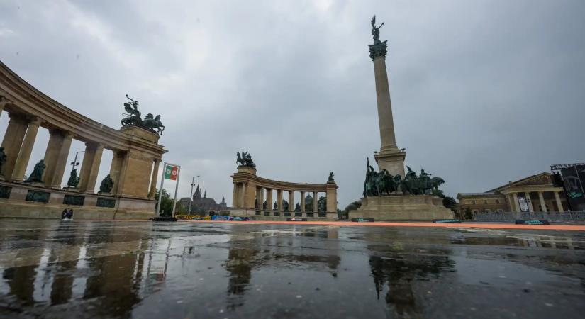 Zivatarok söpörhetnek végig az ország felén vasárnap