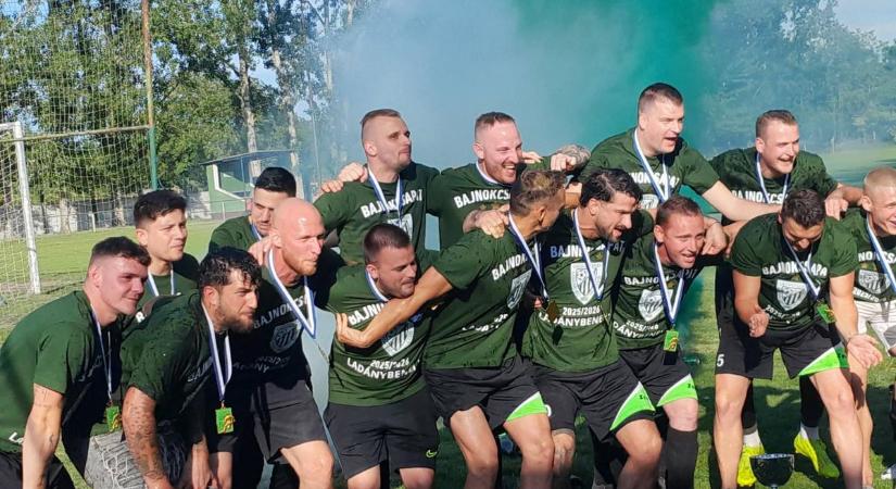 Örömjátékkal ünnepelte a bajnoki címet a Ladánybene