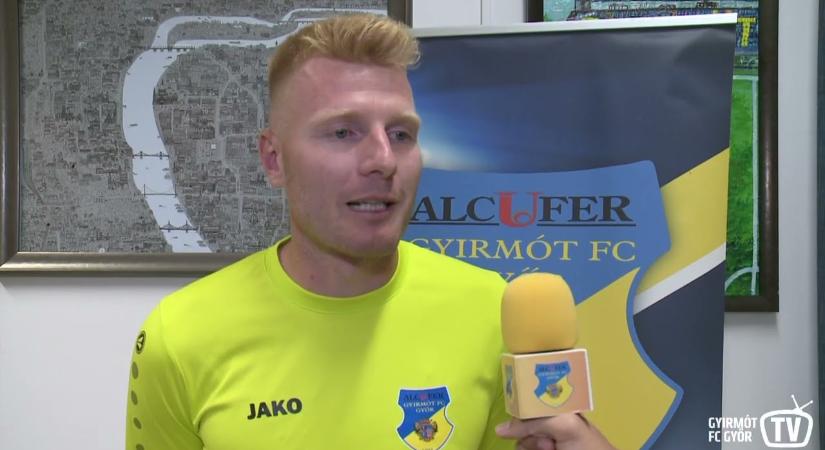 Az NB I-be is szeretnék visszajutni a Gyirmóttal