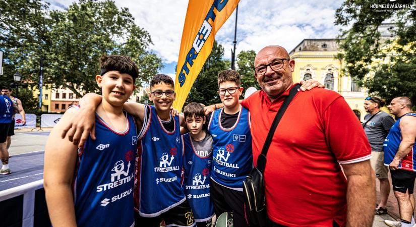 Streetball: vásárhelyi győzelemnek is örülhettünk a Kossuth téren