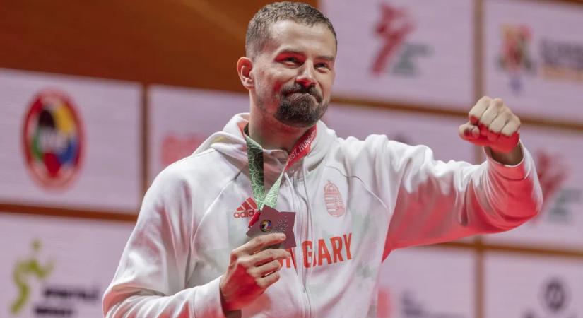 Visszavonult az olimpiai bronzérmes karatés, Hárspataki Gábor