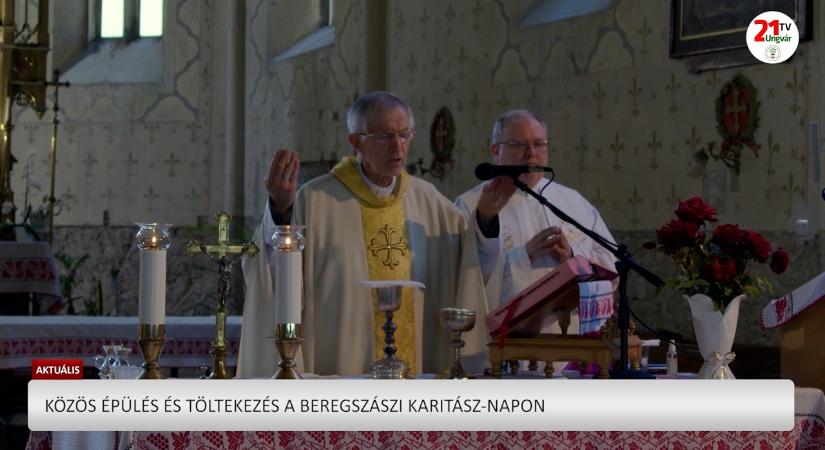 Aktuális (2026.05.31) - Közös épülés és töltekezés a beregszászi Karitász-napon (videó)