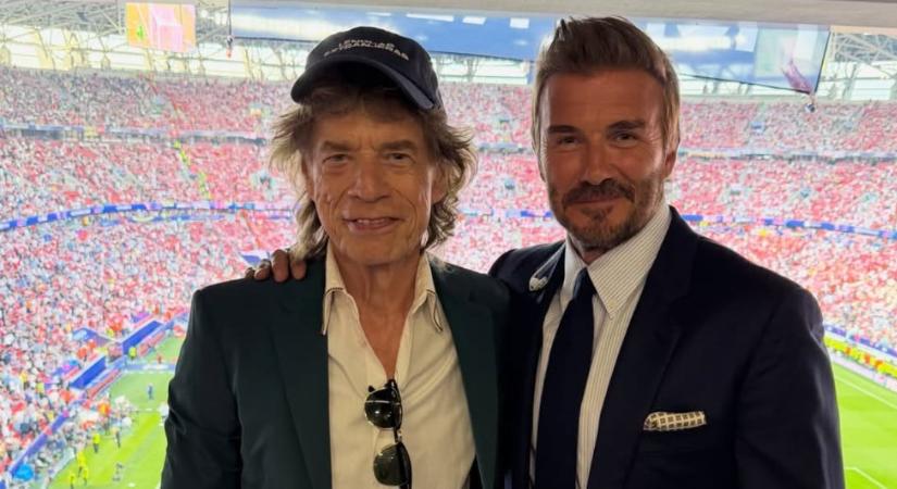 Mick Jagger, David Beckham és fél tucat világsztár is részt vett a budapesti BL-döntőn