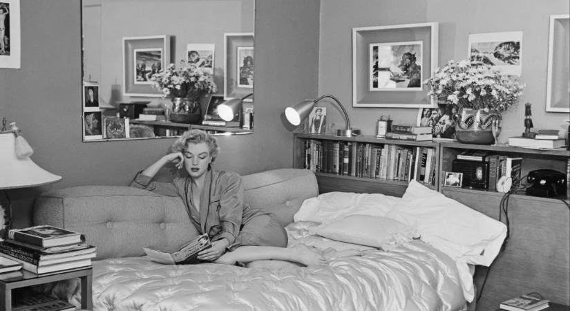Marilyn Monroe az imposztor szindrómája ellensúlyozása miatt olvasott rengeteget