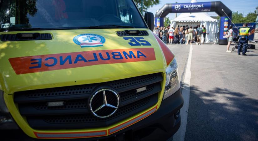 Eszméletlen állapotban találtak rá egy férfira vasárnap a Puskás Arénánál