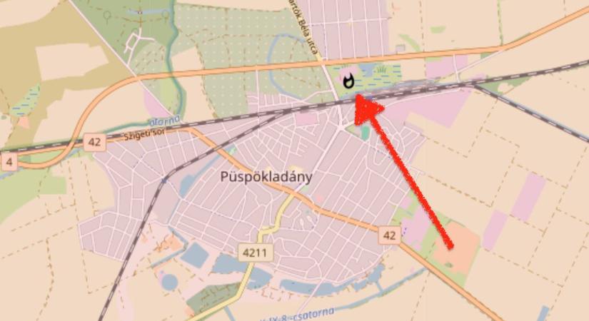 Hulladék kapott lángra Püspökladányban