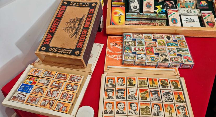 Nosztalgikus tárlat Kézdivásárhelyen: 1500 gyufásskatulya 1918-tól napjainkig
