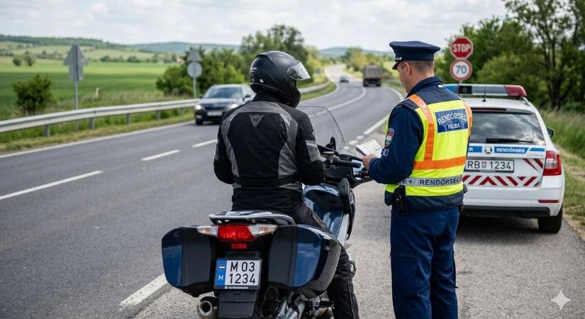 Fokozott ellenőrzést tart hétfőtől a rendőrség