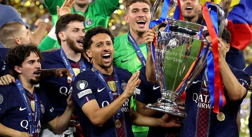A PSG-t öt, az Arsenalt három játékos képviseli a BL-idény álomcsapatában