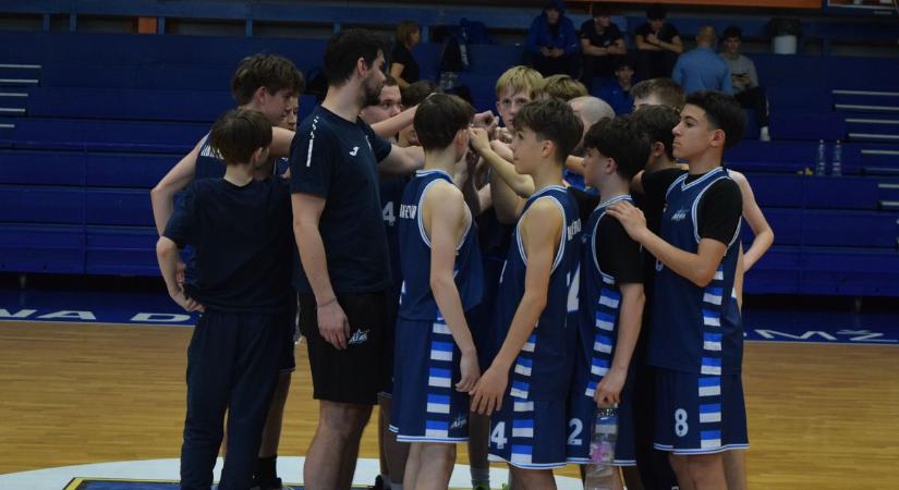 A hetedik helyen zárták az országos döntőt az U14-es kosarasok