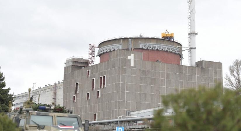 NAÜ: Megsérült a zaporizzsjai atomerőmű turbinacsarnokának fala