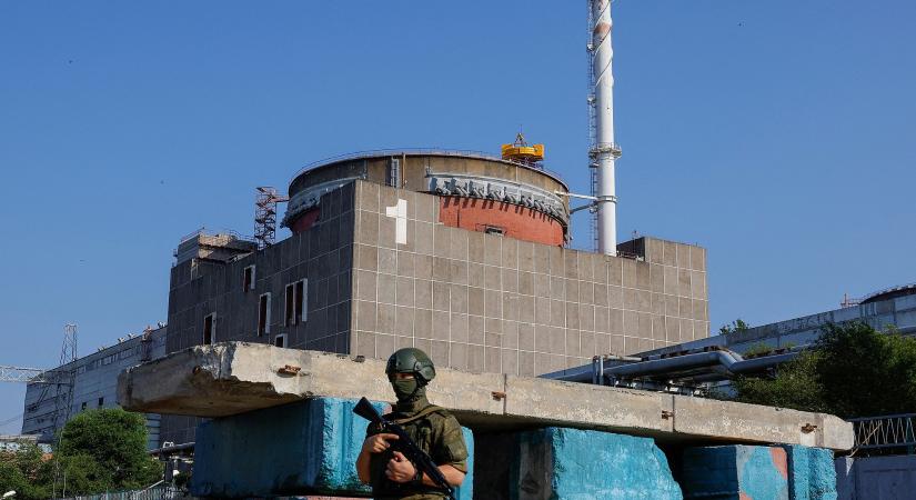 Az atomenergia-ügynökség embereinek is menekülniük kellett Zaporizzsjában