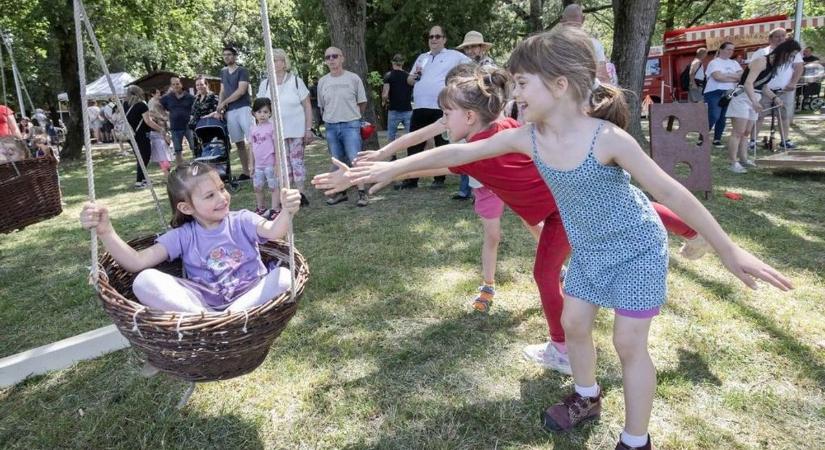 Jókedv és kacagás, a legkisebbekről szólt ez a nap a parkban (galéria)