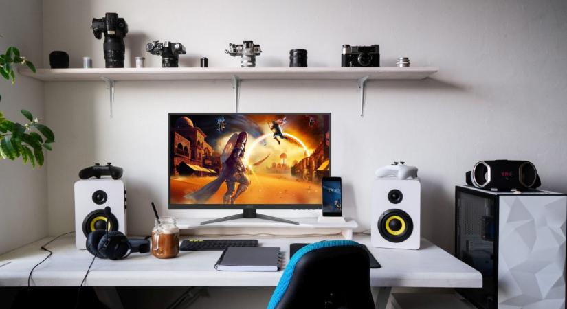 AOC U27G4XM teszt: Remek, sokoldalú monitor (nem csak) gamereknek, nagyon király áron