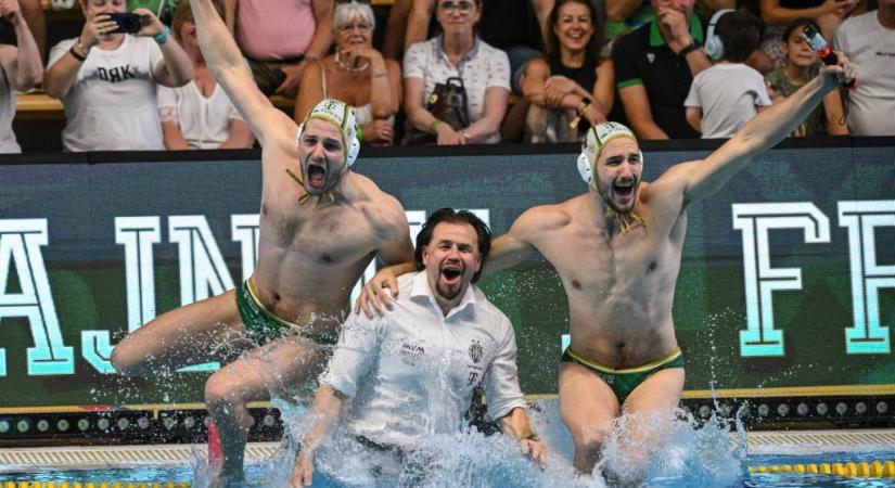 Micsoda nap: két aranyérmet szerzett a Fradi vízilabdában