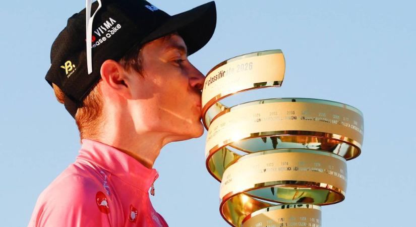 Még a király is felhívta, hogy gratuláljon neki – Vingegaard a Giro-győzelemmel emelkedett a legnagyobbak közé