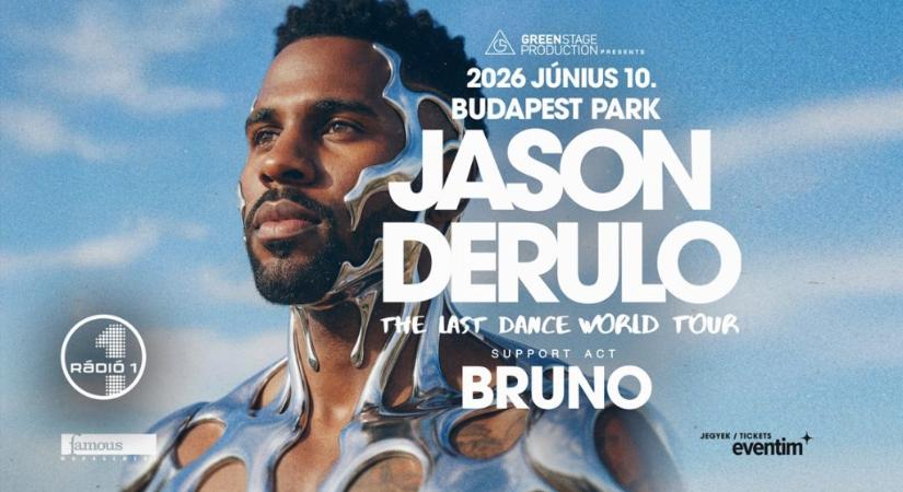 Bruno lesz Jason Derulo budapesti koncertjének előfellépője