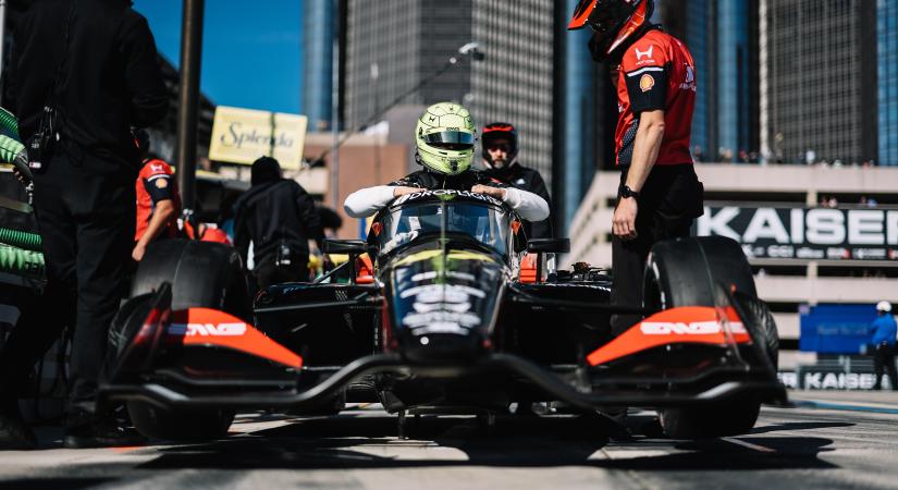 Mennyből a pokolba zuhant Mick Schumacher az IndyCar detroiti futamán