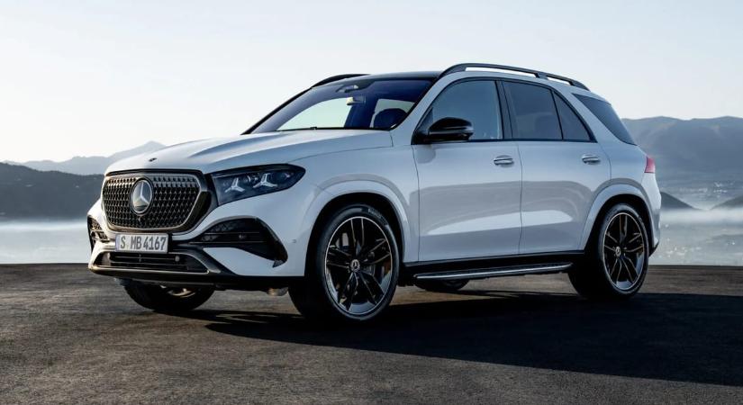 Magyarországon a 4 hengert elfelejtő, 6-8 hengeres új Mercedes GLE