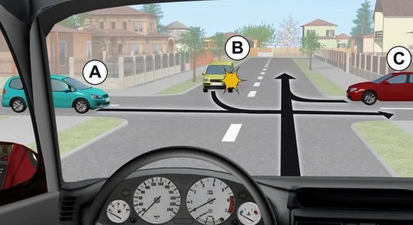 Minden sofőrt leizzaszt ez a KRESZ-feladvány