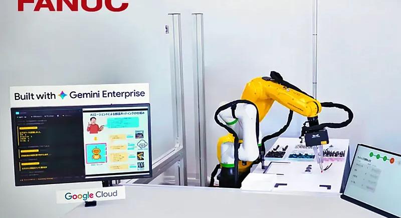 A Google MI-technológiája a Fanuc robotjaiban jelenhet meg