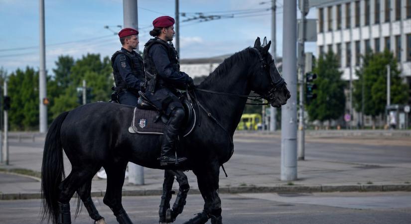 Jelesre vizsgáztak a veszprémi rendőrök a BL-döntőn videó