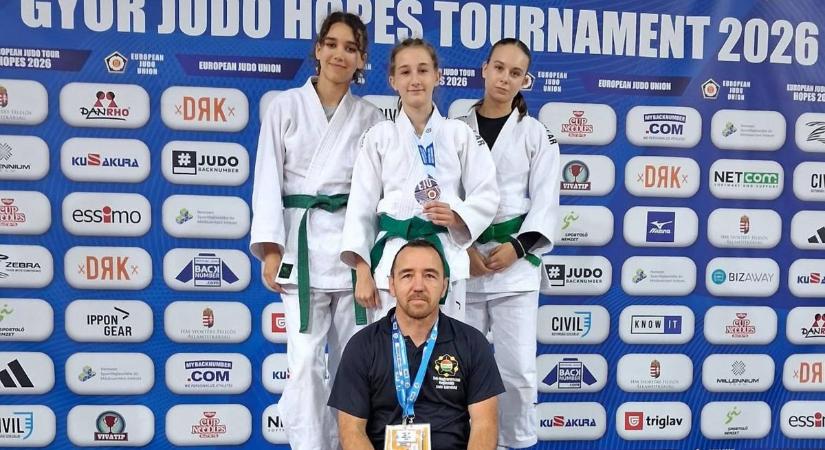 Bronzérem Győrben a Mogyi Bajai Judo Club versenyzőjétől