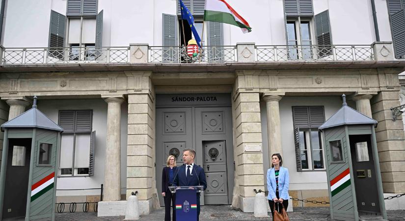 Magyar Péter alaptörvény-módosítással váltaná le Sulyok Tamást