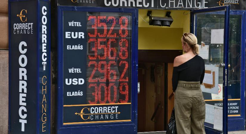 Erősödött, ötéves csúcs közelében jár a forint