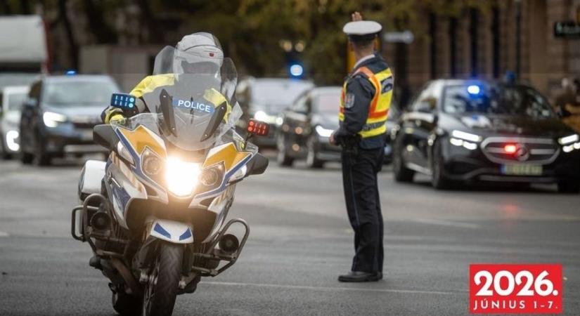 Egy hétig a kétkerekűek kerülnek fókuszba: indul a rendőrségi akció