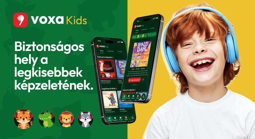 Így lesz a képernyőidő varázslatos és biztonságos kaland: indul a Voxa Kids