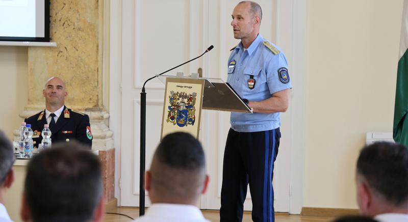 A vármegyei közgyűlésen számolt be a somogyi főrendőr
