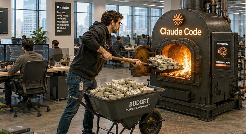 Egyetlen hónap alatt 150 milliárdot tapsolt el Claude tokenekre egy fejlesztőcég