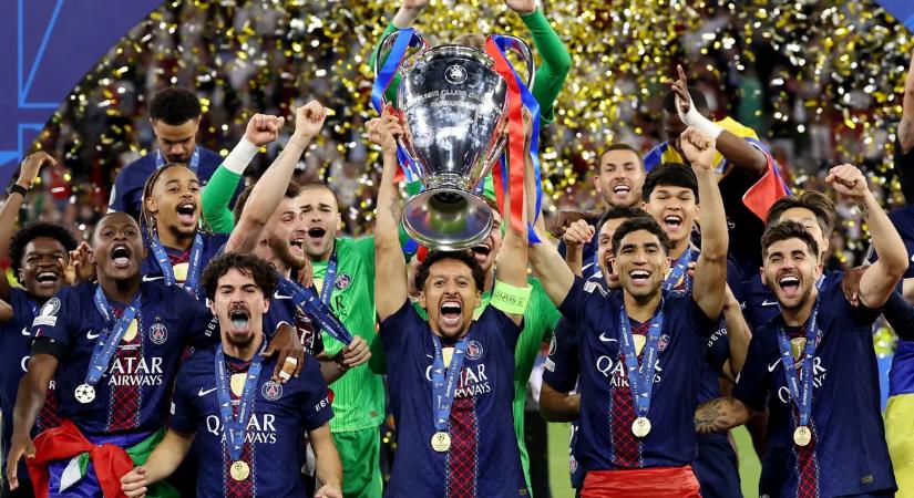 Ezt hagyta maga után a PSG a Puskás Aréna öltözőjében