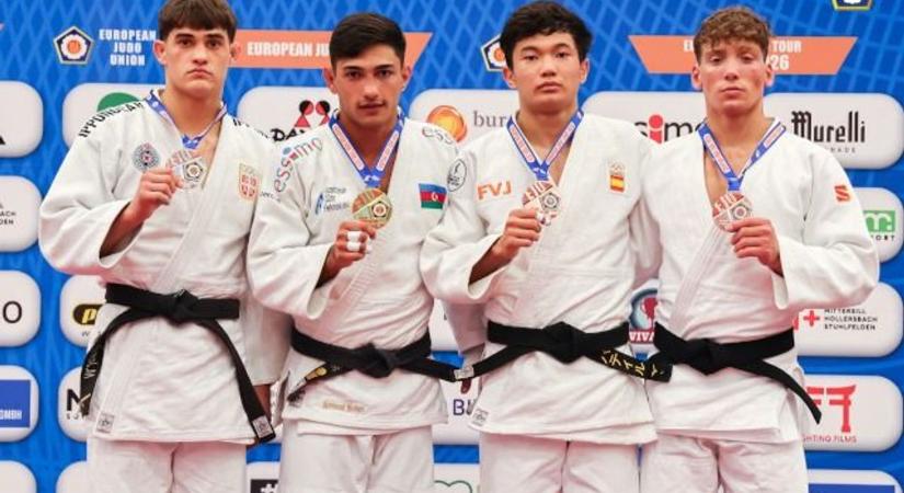 Bronzéremig jutott a tatabányai judoka